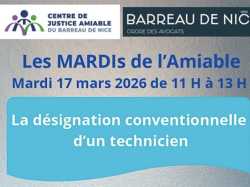 La désignation conventionnelle d'un technicien au cœur des « Mardis de l'Amiable » à Nice