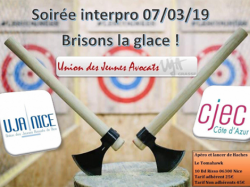 Soirée interpro UJA Nice et Grasse/CJEC Côte d'Azur : venez briser la glace !