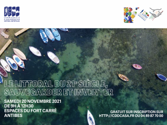 Colloque « Le littoral du 21e siècle, sauvegarder et inventer » à Antibes
