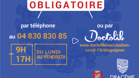 A Draguignan, la campagne de vaccination, c'est parti !