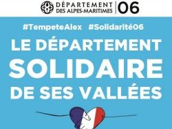 Les actions du Département 06 au service des communes et des maralpins sinistrés 