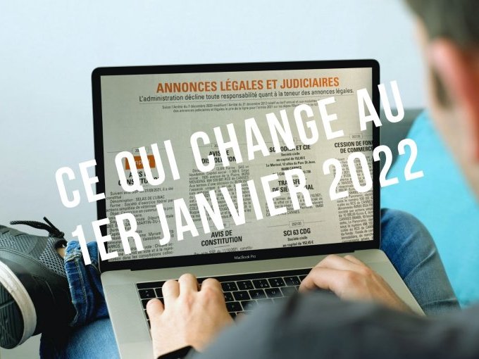 Annonces légales : ce (…)