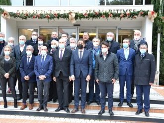 Jean-Paul DAVID nouveau président de l'Association des Maires des Alpes-Maritimes