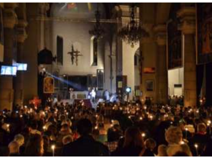Messe des artistes à (…)