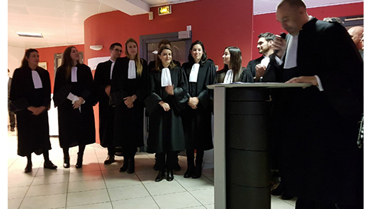 10 nouveaux impétrants 2018 au Barreau de Grasse