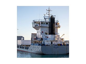 Le Capo Cinto, le premier navire cimentier du groupe Vicat, baptisé !