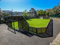 À Cannes, le city stade du Riou rénové pour renforcer l'offre sportive de proximité