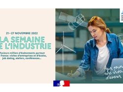 Du 21 au 25 novembre : les métiers de l'industrie ouvrent leurs portes
