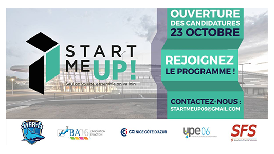 START ME UP 2017-2018 avec les SHARKS : dès aujourd'hui c'est à vous de jouer !