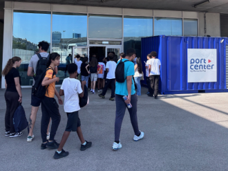 À Marseille, faire découvrir les métiers portuaires aux jeunes