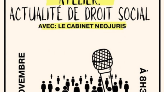 Atelier AFJE 06 sur l'actualité du droit social : rendez-vous le 14 novembre avec le cabinet NEOJURIS