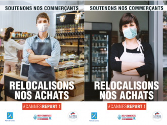 La Ville de Cannes soutient ses commerçants avec une campagne de communication qui prône le "consommer local"