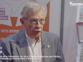 Salon des Maires du Var : Entretien avec Roland Rolfo président de la Chambre des métiers et de l'artisanat du Var