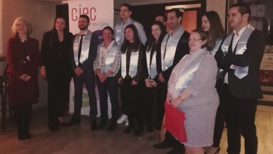 Les jeunes diplômés du DEC mis à l'honneur par le CJEC Côte d'Azur corse