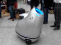 B.A.R.Y.L, le robot poubelle mobile de Sncf fait étape en gare de Nice