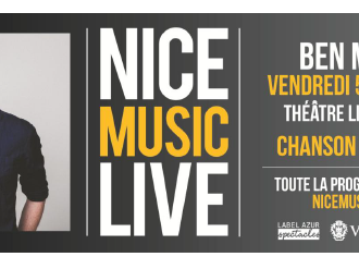 Ben Mazué, notre péché mignon à Nice ce vendredi !!