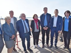A Hyères, la préservation du double tombolo, un enjeu majeu