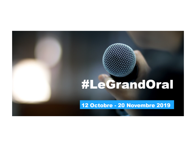 Ce samedi « Grand Oral »,