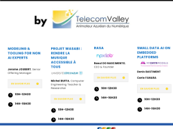 Inscrivez vous maintenant aux SophI.A Master Classes 2019 by Telecom Valley