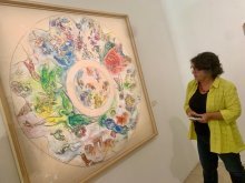 Chagall : de nouvelles œuvres présentées à Nice