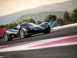 La voiture électrique la plus rapide du monde en essais sur le Circuit Paul Ricard