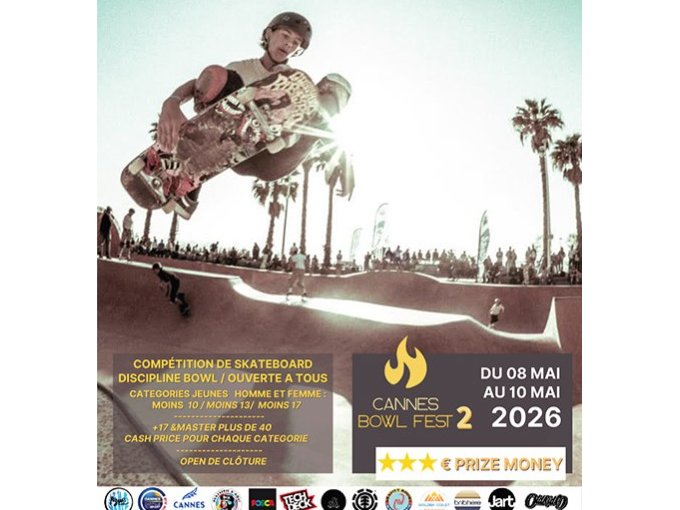 Skateboard : le Cannes