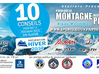 Il est toujours utile de prévenir « Pour que la Montagne reste un plaisir »