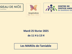 Les MARDis de l'Amiable : Une rencontre dédiée à la justice restaurative
