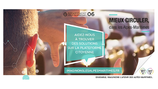 « Mieux circuler dans les Alpes-Maritimes », partagez vos idées sur la plateforme dédiée !
