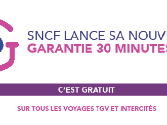 SNCF lance sa nouvelle garantie 30 minutes 
