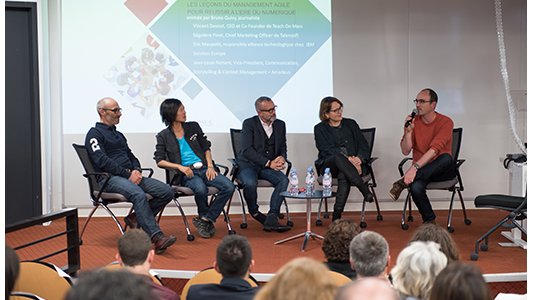 Rencontres Grands Témoins 2019 Edhec : constat unanime d'une nécessité d'un management agile en entreprise !