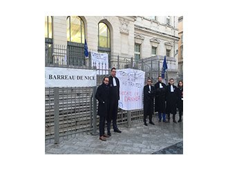 Barreau de Nice : la mobilisation des Avocats s'intensifie contre le projet de réforme des retraites