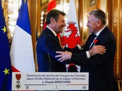 Claude Bréchard fait Chevalier de la Légion d'Honneur
