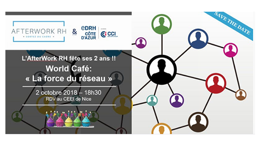 L'AfterWork RH Sophia fête ses 2 ans le 2 octobre !