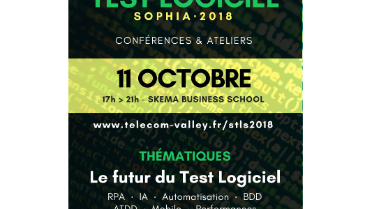 Soirée Telecom Valley : "Quel futur pour le Test Logiciel ?"