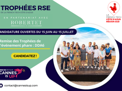 Trophées RSE de la French Tech Côte d'Azur : Appel à candidatures 