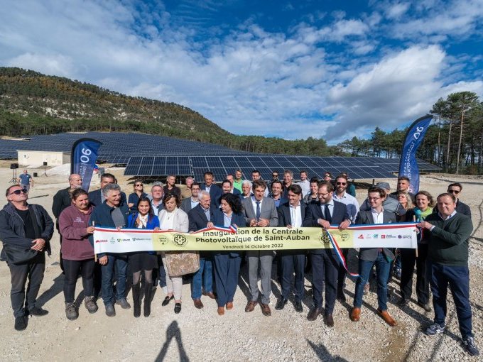 La centrale photovoltaïqu