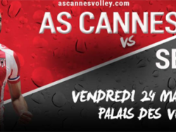Venez soutenir l'AS CANNES VOLLEY pour le dernier match de la saison régulière le 24 !