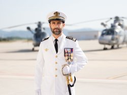À Hyères, Alexandre Pagnoux, commandant de la Flottille 35F