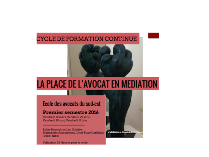 Ecole des avocats du (…)