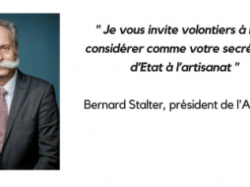Bernard Stalter a proposé à Bruno Le Maire un contrat de confiance entre le réseau des CMA et l'Etat