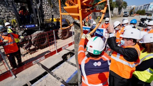 Travaux d'aménagement de la Sortie Ouest de la Voie Mathis : c'est parti !