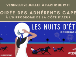 La CAPEB 06 organise pour ses adhérents une soirée à l'Hippodrome de la Côte d'Azur