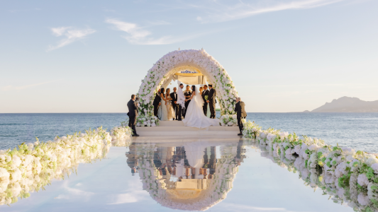 Cannes primée meilleure destination pour l'organisation de mariages d'exception en 2025