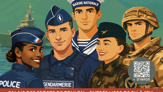 5 000 emplois, 200 métiers : la défense recrute à Toulon le 23 avril