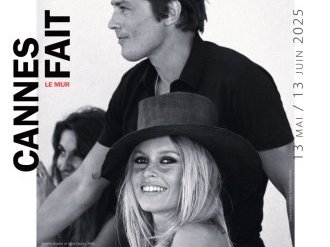 « Cannes fait le Mur 2025 » : hommage à Alain Delon avec des clichés grand format emblématiques