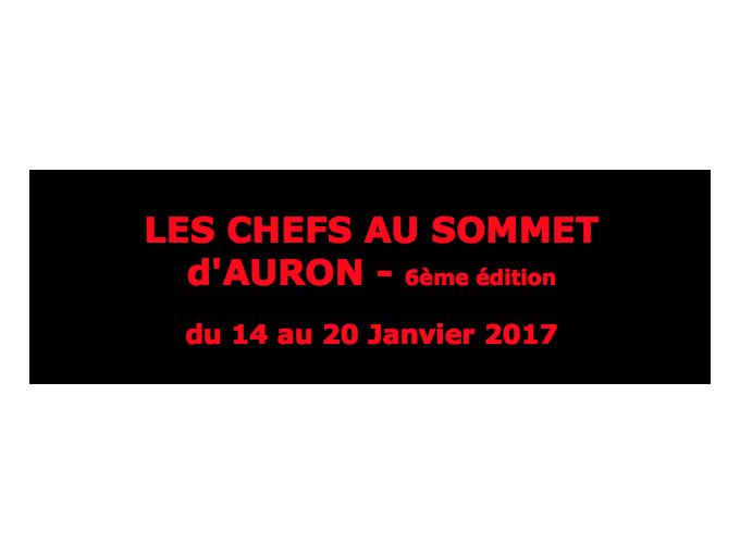 Gastronomie de haut (…)