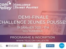 Demi-Finale Challenge Jeunes Pousses : le 19 Janvier 2021 en webinar