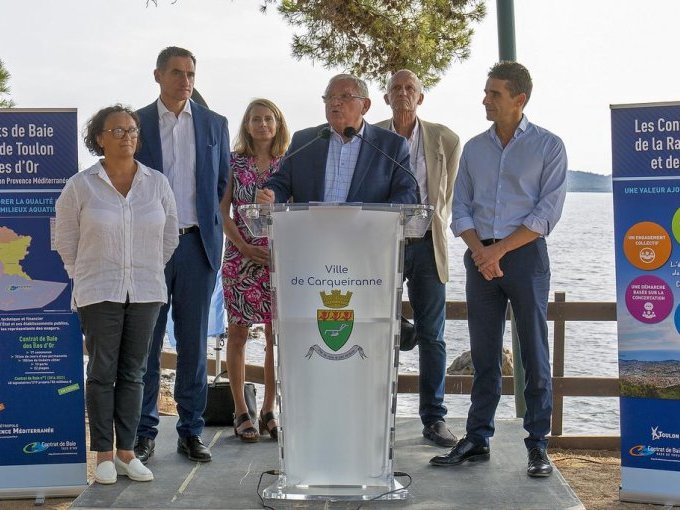 A Carqueiranne, un exerci