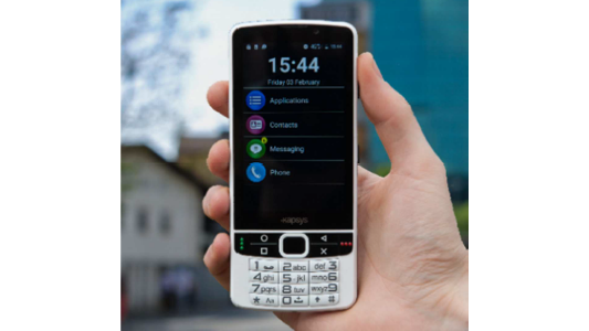Orange commercialise le SmartVision2 Premium de Kapsys, seul Smartphone Android « Made in Sophia Antipolis » adapté aux personnes déficientes visuelles